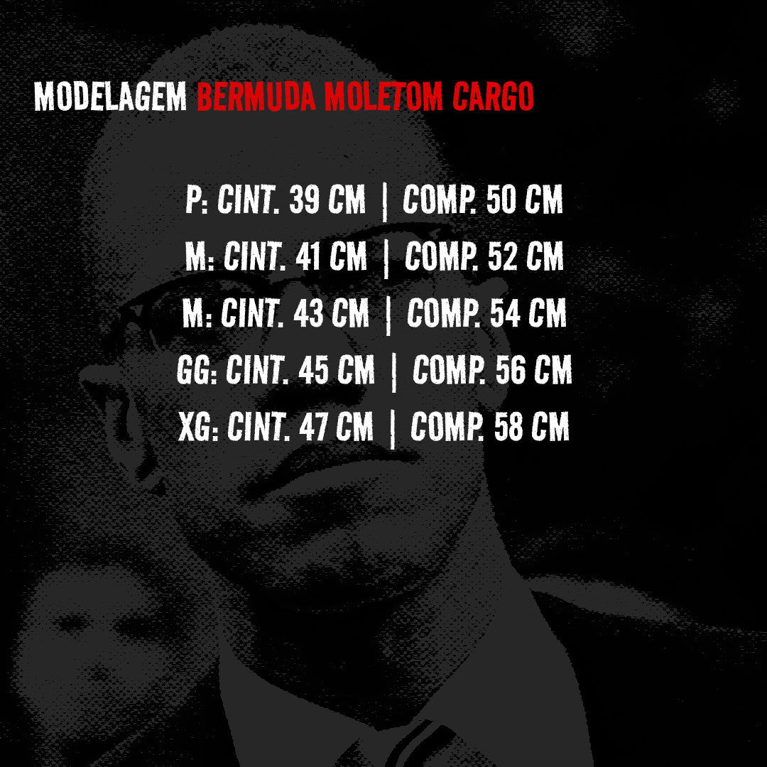 Bermuda Cargo Moletom - SOULRUA