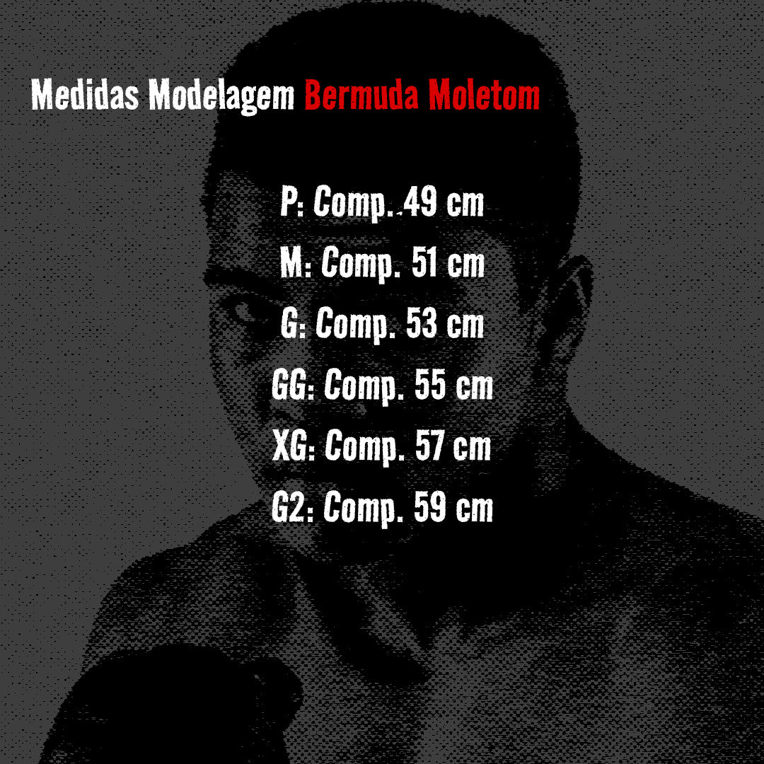 Bermuda Moletom - REVOLTA