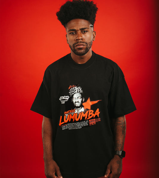 Camiseta Heavy Oversized - Patrice Lumumba