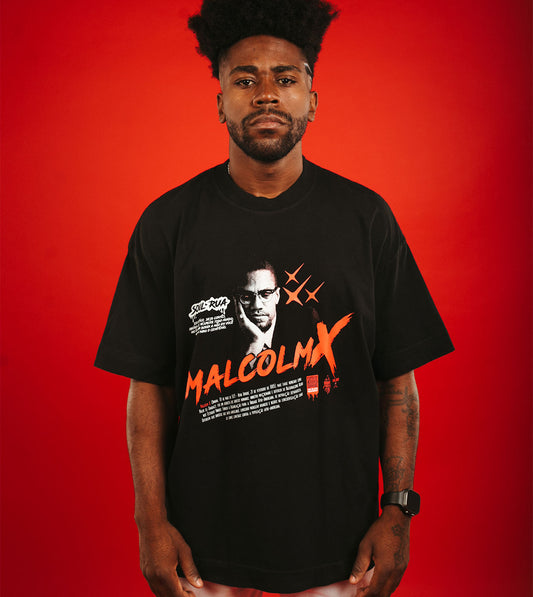 Camiseta Heavy Oversized - Malcolm X