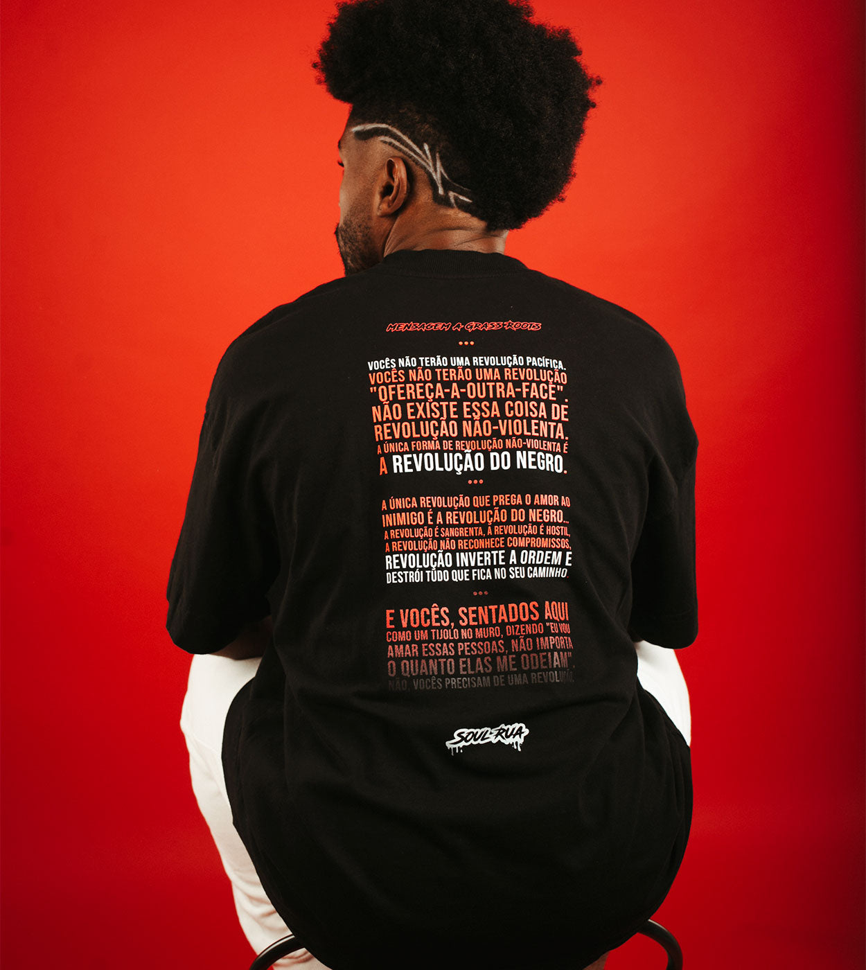 Camiseta Heavy Oversized - Malcolm X