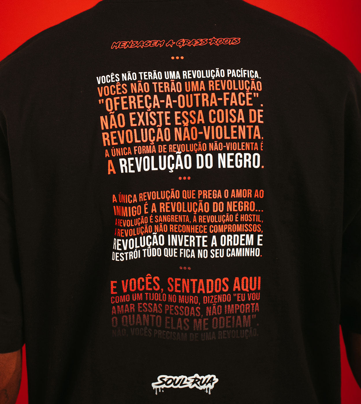 Camiseta Heavy Oversized - Malcolm X