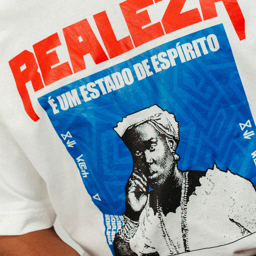 Camiseta Oversized - REALEZA É UM ESTADO