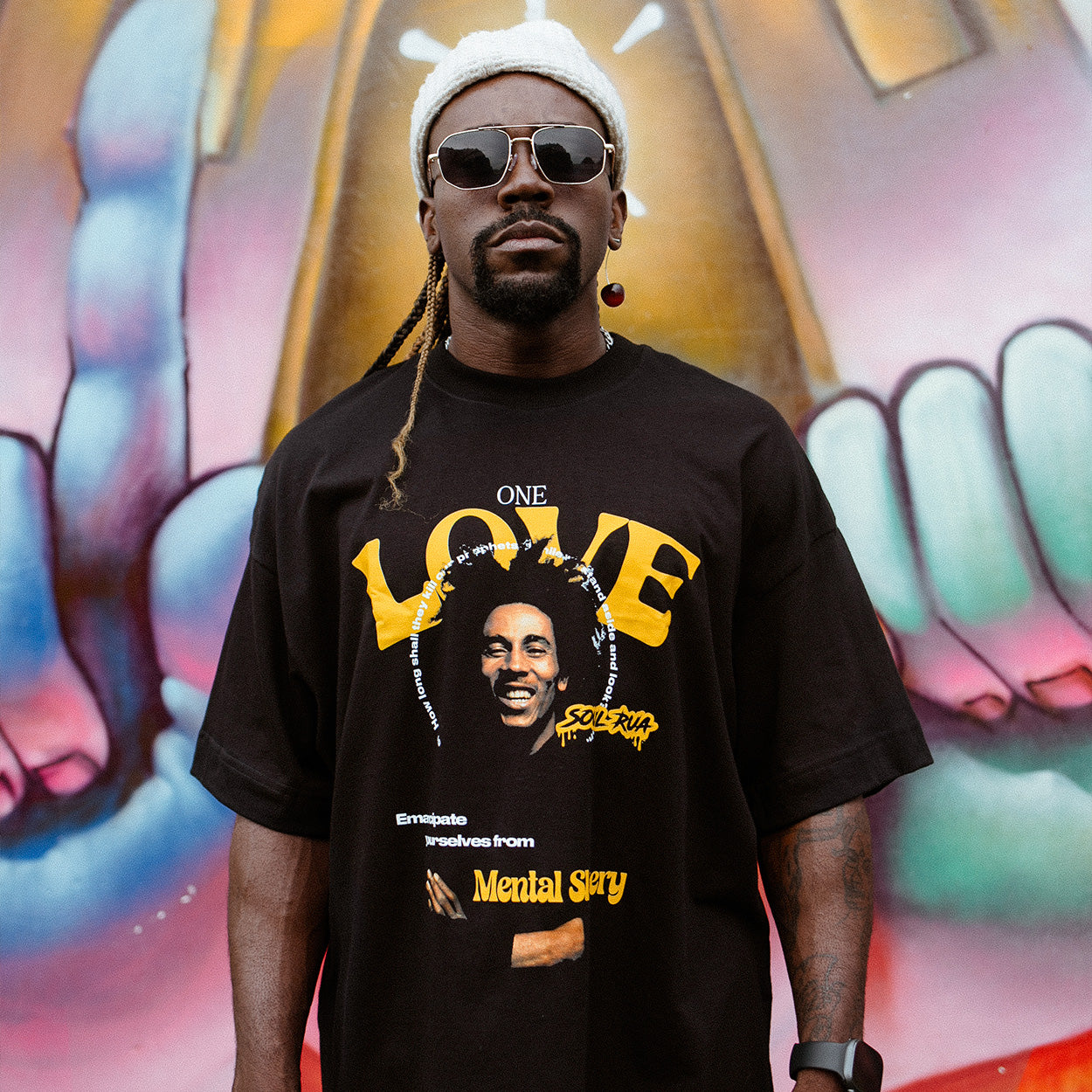 Camiseta Oversized - ONE LOVE