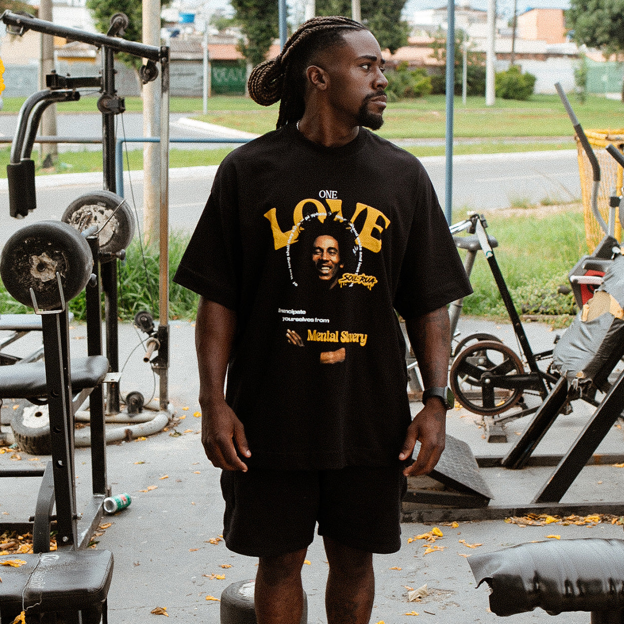 Camiseta Oversized - ONE LOVE