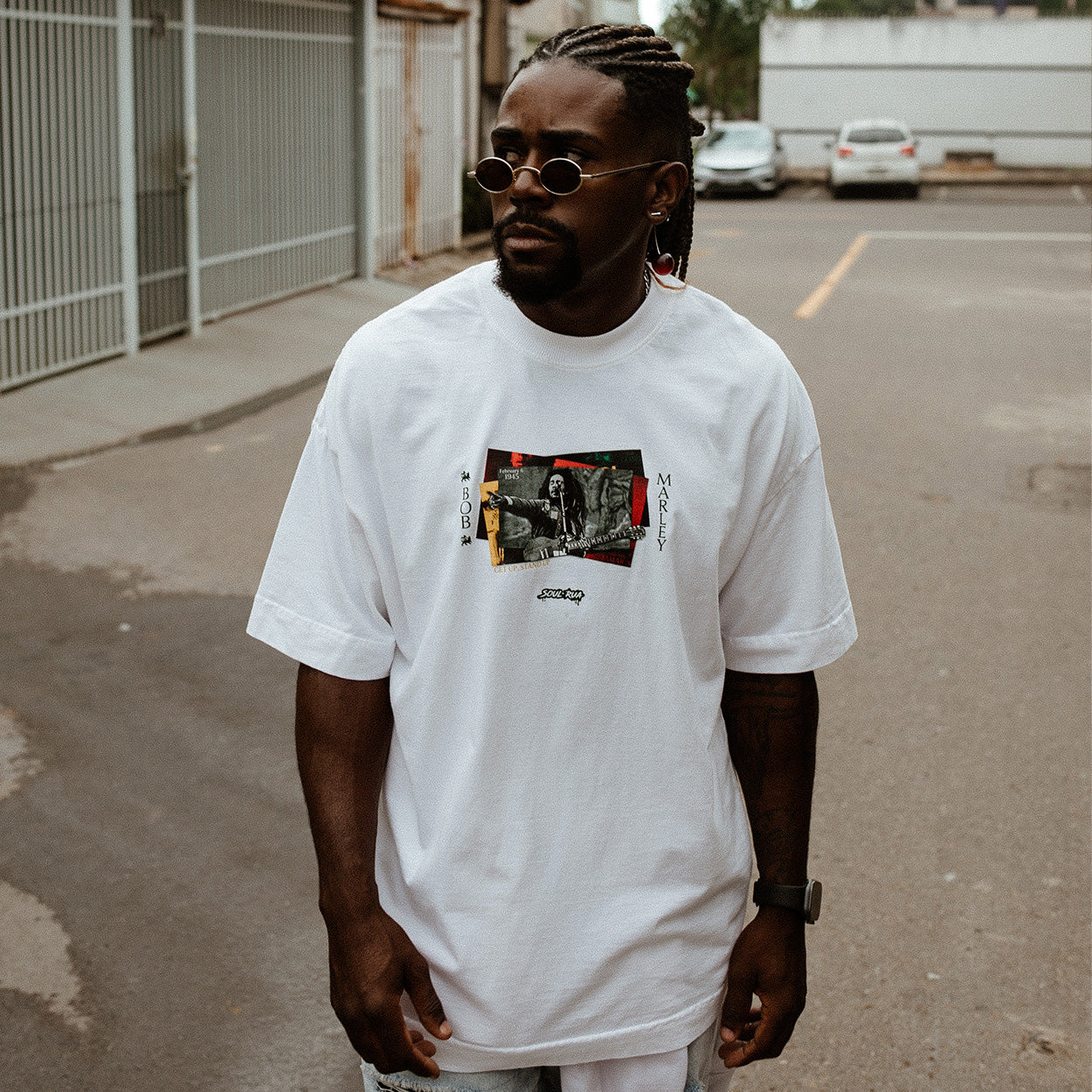 Camiseta Heavy Oversized - BOB MARLEY