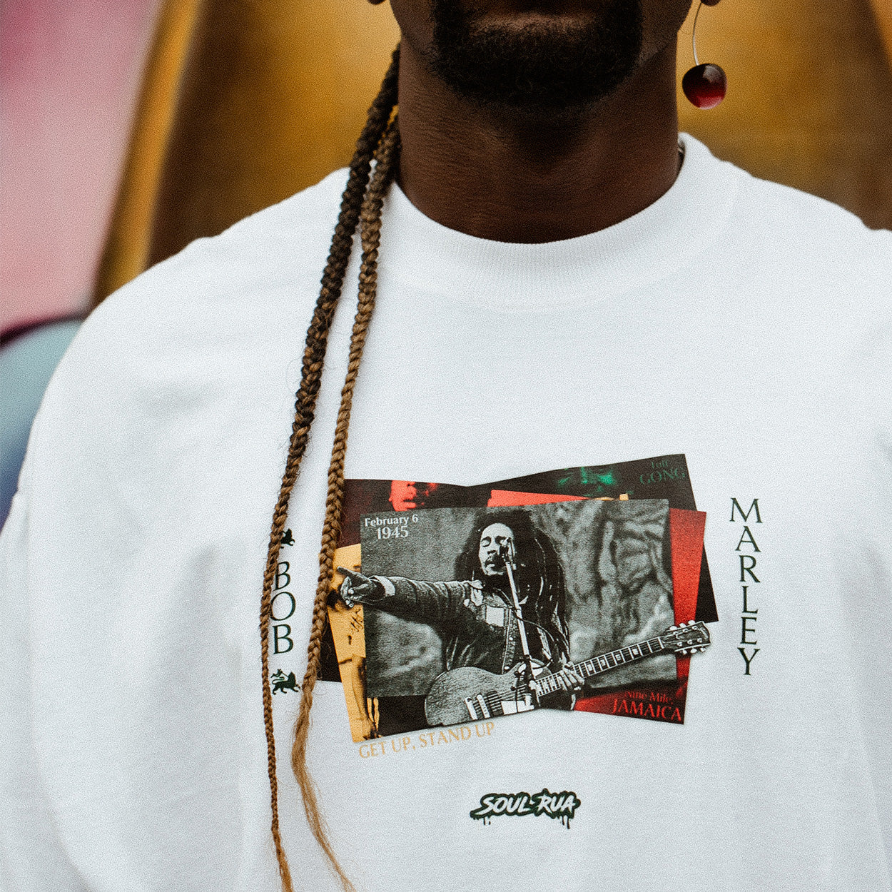 Camiseta Heavy Oversized - BOB MARLEY