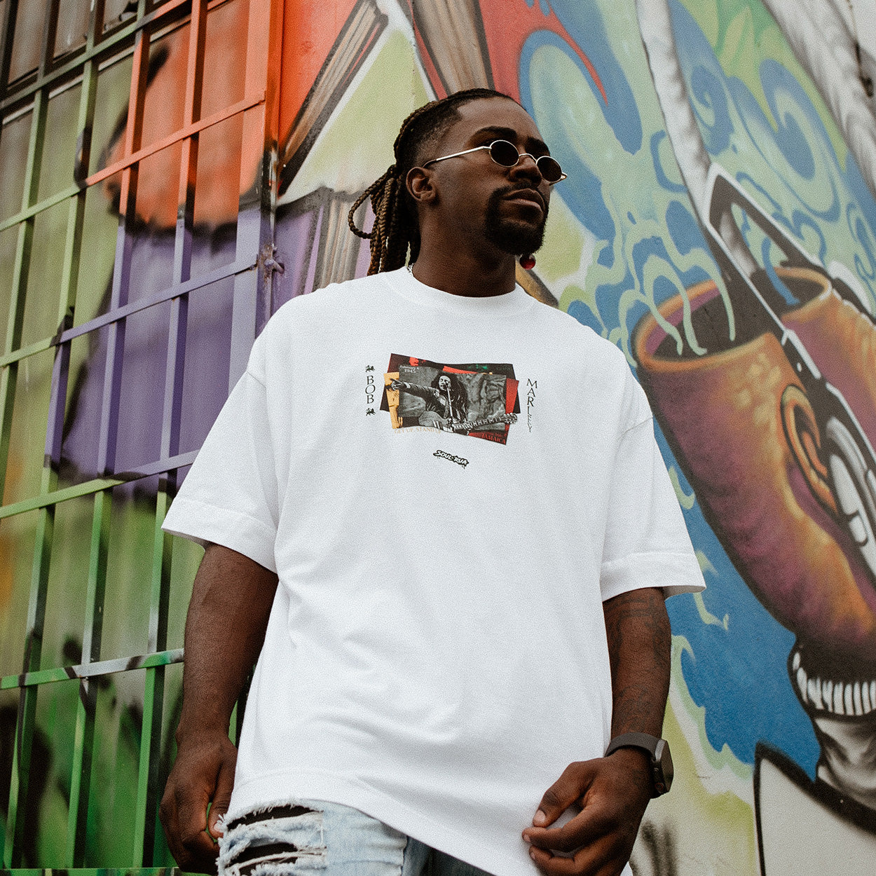 Camiseta Heavy Oversized - BOB MARLEY