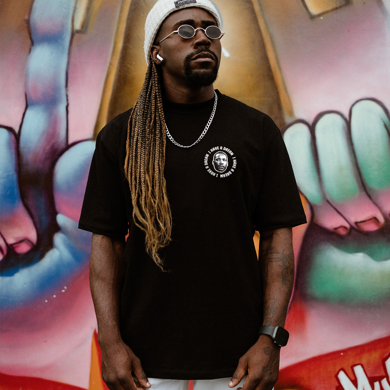 Camiseta Cottonflex streetwear - I HAVE A DREAM