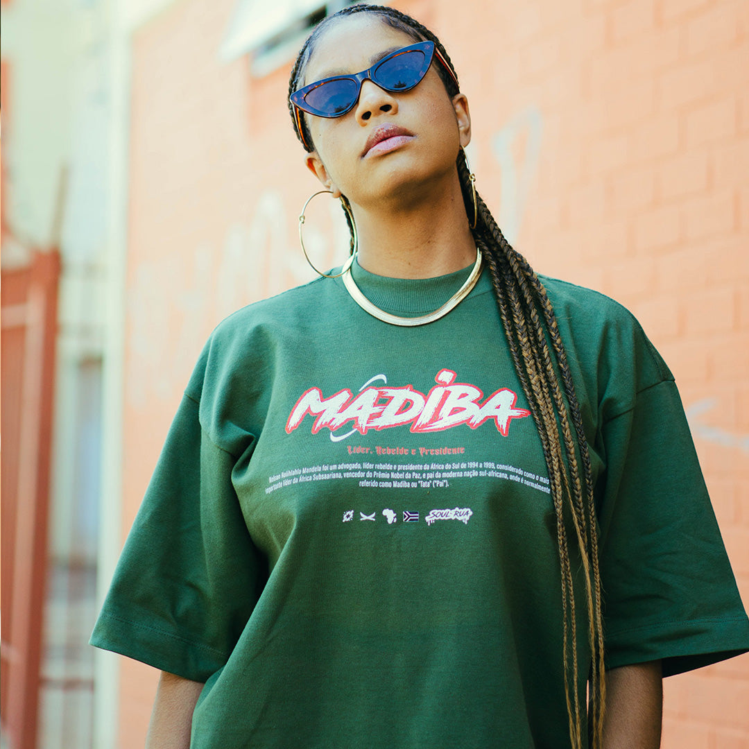 Camiseta Streetwear - MADIBA