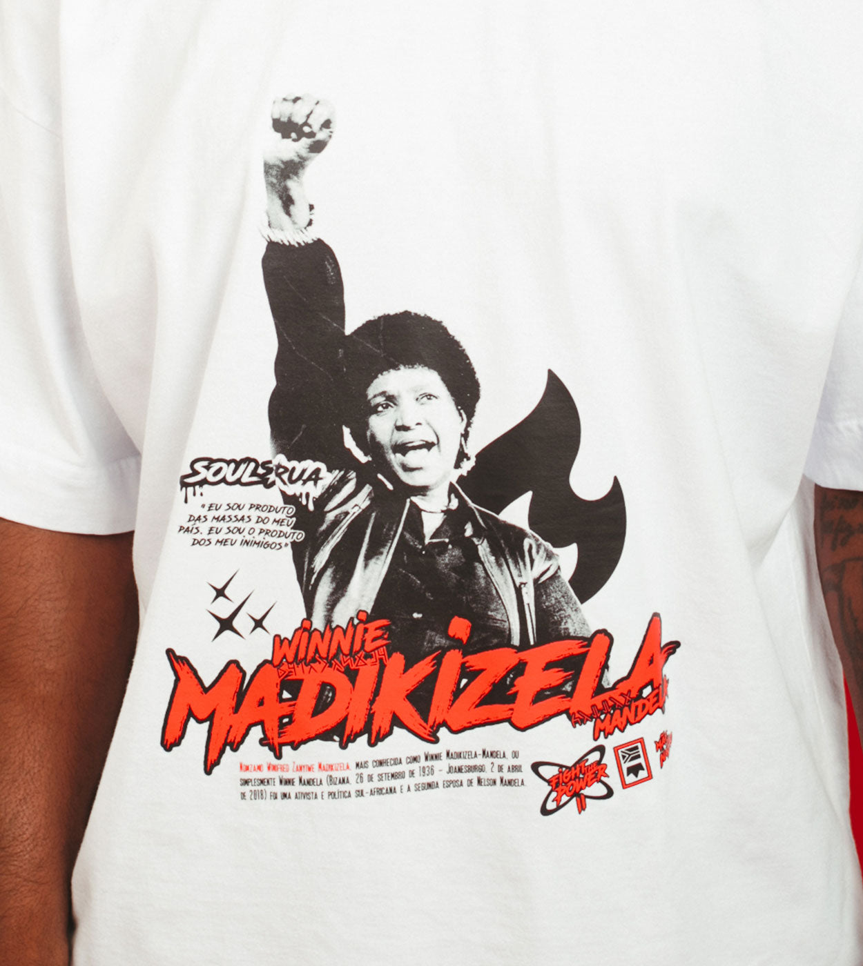 Camiseta Heavy Oversized - Winnie Mandela