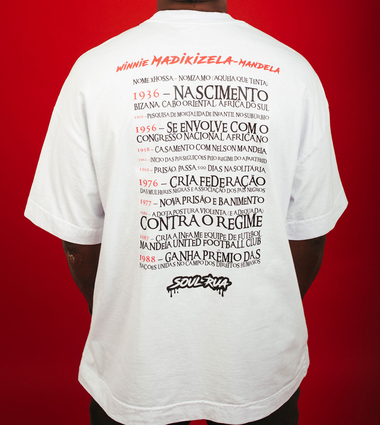 Camiseta Heavy Oversized - Winnie Mandela